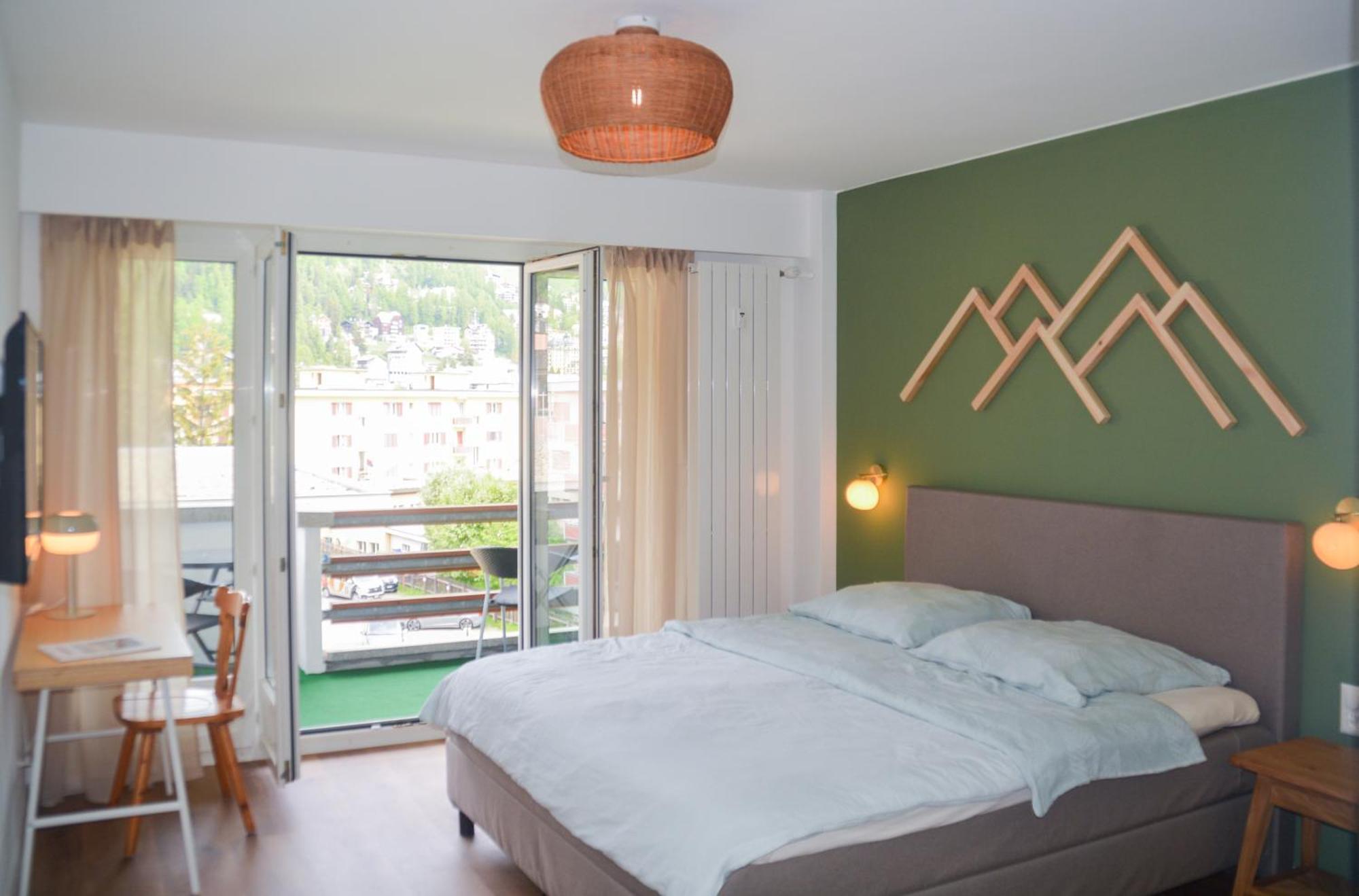 Swissme - Neu-Seeblick-Balkon-Parkplatz-Nahe Bergbahn St. Moritz Exterior foto